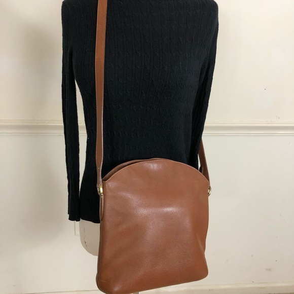 Vintage Coach British Tan crossbody bag ITALY - Picture 4 of 13